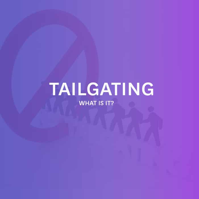 Tailgating in cyber security